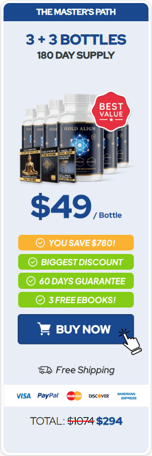 Order GoldAlign 6 Bottles